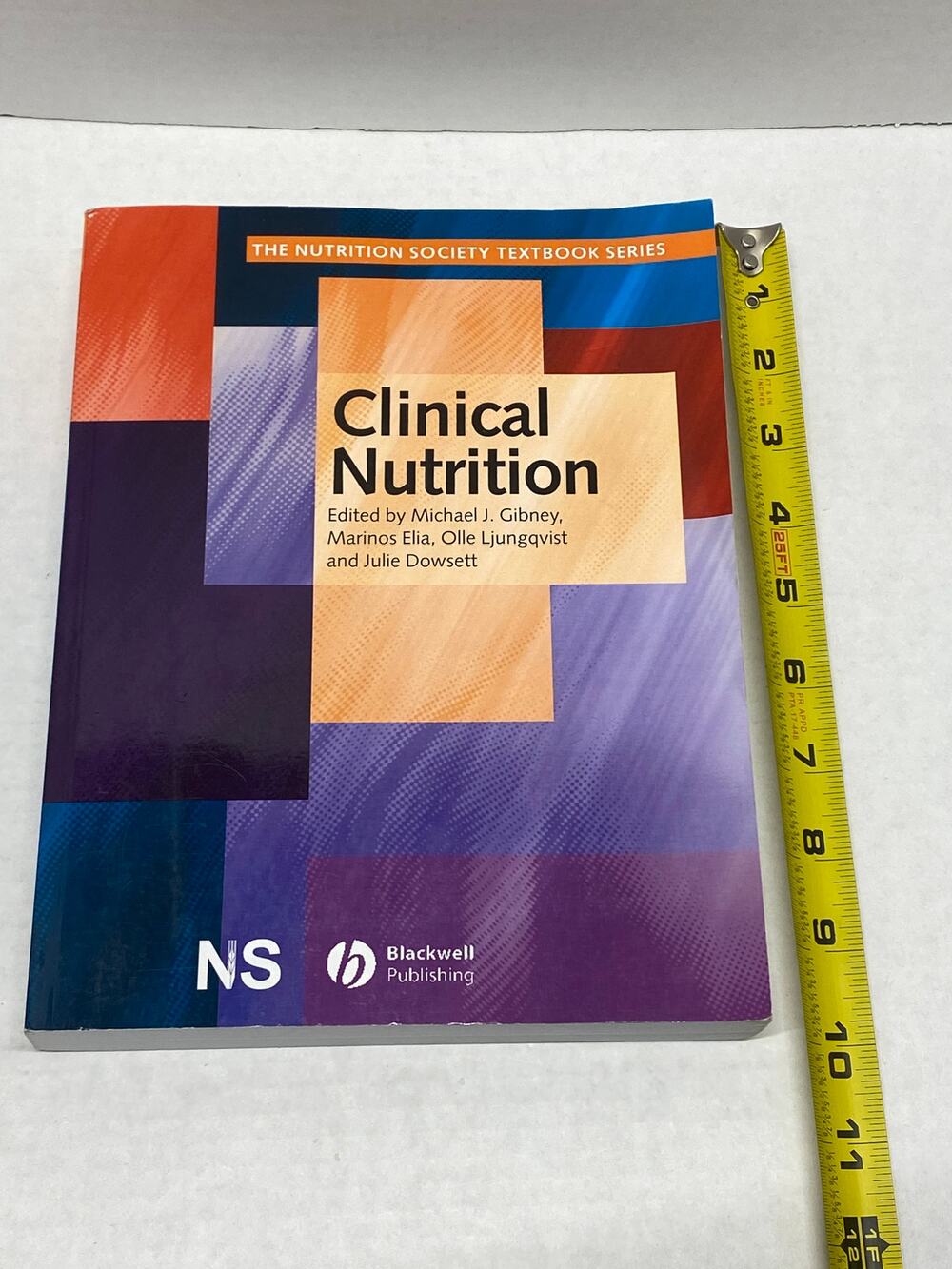 Clinical Nutrition Blackwell Nutrition Society Textbook Paperback Pre Owned